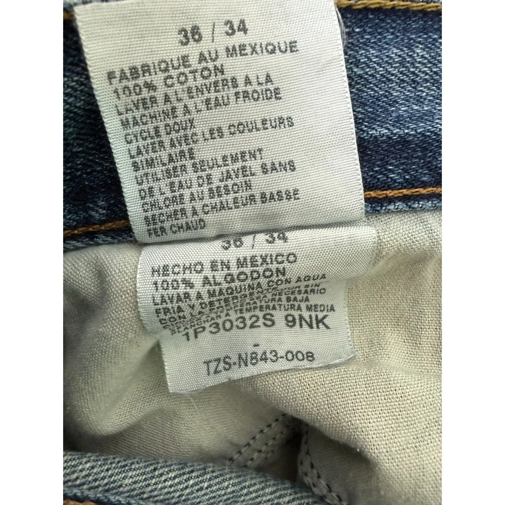 Nautica‎ Jeans Co Straight Leg Jeans Men's 36x34 Blue Denim Casual